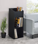 Musiea BX240 Vinyl Record Storage Rack for Albums, Magazine Display, Book and Files Organizer