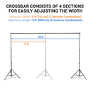 Yescom 10'x7' Adjustable Photography Background Support