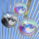 Yescom Inflatable Mirror Balloon with Iridescent, Gold, Silver, Black Options