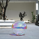 Yescom Inflatable Mirror Balloon with Iridescent, Gold, Silver, Black Options