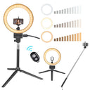 Yescom 8" Ring Light w/ Stand Angeleye Photo Video Social Lighting