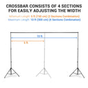 Yescom 10'x7' Sequin Shimmer Wall Backdrop (Tripod Stand Included)