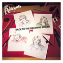 Rubinoos & Back To The Drawing Board (Ruby With Black Splatter LP Vinyl)