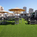 Yescom 4-Tone Autumn Blend Commercial Artificial Turf, 1 3/8"H