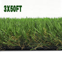 Yescom 4-Tone Autumn Blend Commercial Artificial Turf, 1 3/8"H