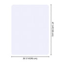 Yescom 48x36 Plastic Studded Chair Mat for Low Pile Carpet
