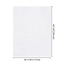 Yescom 60x46 Office Chair Mat for Hardwood Floor - 1/8" Thick