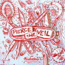 Pierce The Veil - Misadventures (Silver With Red Splatter LP Vinyl) & Misadventures & Collide With The Sky (Sea Blue LP Vinyl)