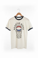 Beastie Boys ABA Vintage White Black Ringer
T-Shirt