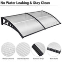 Yescom Door & Window Poly Awning Canopy 80"x40"