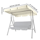 Yescom Patio Porch Replacement Swing Canopy 64"x47"