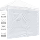 InstaHibit 1pc Canopy Sidewall Roll-up Door & Window 10x10