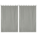 Yescom 2-Pcs Outdoor Tab Top Curtain Panel, 54Wx84L