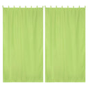 Yescom 2-Pcs Outdoor Curtain Panel, Tab Top, 54Wx120L