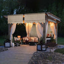 Yescom 2x 15'7" x 4'1" Replacement Pergola Shade Canopy