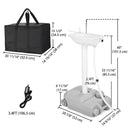 Yescom 5Gal Electric Hand Washing Station with Wheels & Handle