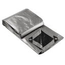 Yescom 15'x20' Heavy-Duty Poly Tarp Reinforced Canopy Silver