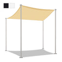 Yescom Shade Sail Posts (Pole, Base, D-Ring Clamp)