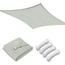 Yescom 10x13ft Water Resist Patio Sail Shade Rectangle Canopy