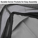 Yescom 8' x 8' Gazebo Canopy Replacement Top 2-Tier