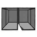 Yescom 9.8'W x 6'H Gazebo Mosquito Netting for 10'x10' Gazebos