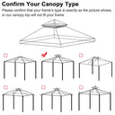 Yescom Petpvilit Canopy Replacement Top 2-Tier 10x10