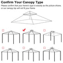 Yescom 12'x12' Crown Shades Replacement Canopy CPAI-84