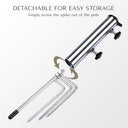 Yescom Galvanized Steel Beach Umbrella Anchor for Poles D1 7/16"