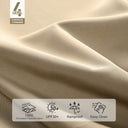 Yescom 7ft Patio Wood Market Umbrella 6-Rib for Golf Courses/Country Clubs