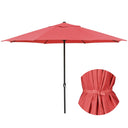 Yescom 13ft Outdoor Patio Market Garden Table Umbrella
