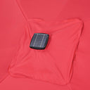 Yescom Prelit Patio Umbrella with Lights Square 10' 8-Rib