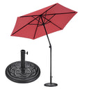 Yescom 7.5ft Patio Umbrella Crank and Tilt 6-Rib