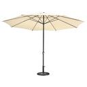 Yescom 13ft 8-Rib Outdoor Patio Umbrella with Base