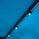Yescom 9ft 8 ribs Offset Patio Umbrella Mini LED String Light Color Opt