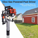 Yescom Gas Powered T Post Driver 1300W 52cc 2-stroke w/ EPA