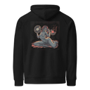 TheNudeNeedle Logo & Sexy Design Black Hoodie (Unisex)