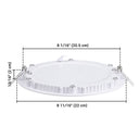 Yescom 18W LED Canless Light Recessed Ceiling Light w/ Driver 1440LM