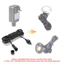 Yescom 12V Adapter Connector Cable for LED Deck Light