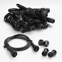 DELight Rope Light Connectors for LED 120V 2 Pin 13mm