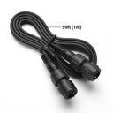 DELight Rope Light Connectors for LED 120V 2 Pin 13mm