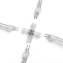 DELight Rope Light Connectors for LED 120V 2 Pin 13mm