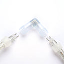 DELight Rope Light Connectors for LED 120V 2 Pin 13mm