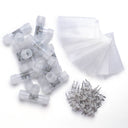 DELight Rope Light Connectors for LED 120V 2 Pin 13mm