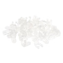 Yescom PVC Christmas Lighting Wall-Mounting Clips 1/2" 50 Pcs