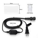Yescom Adapter for LED Rope Light 120V 2 Pin 13mm