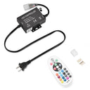 Yescom 110V LED Controller & RF Remote for Neon Rope Light RGBW