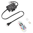 Yescom 110V LED Controller & RF Remote for Neon Rope Light RGBW