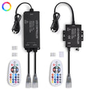 Yescom 110V LED Controller & RF Remote for Neon Rope Light RGBW