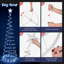 Yescom 6' Lighted Spiral Christmas Tree Xmas Decor Battery Operated