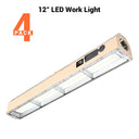 Yescom Rechargeable Magnetic Work Light w/ Flashlight for Garage